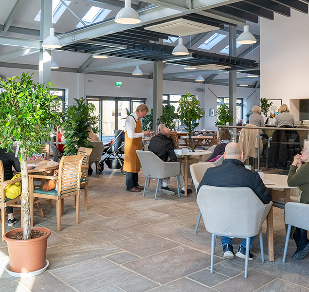 Paradise Café interior